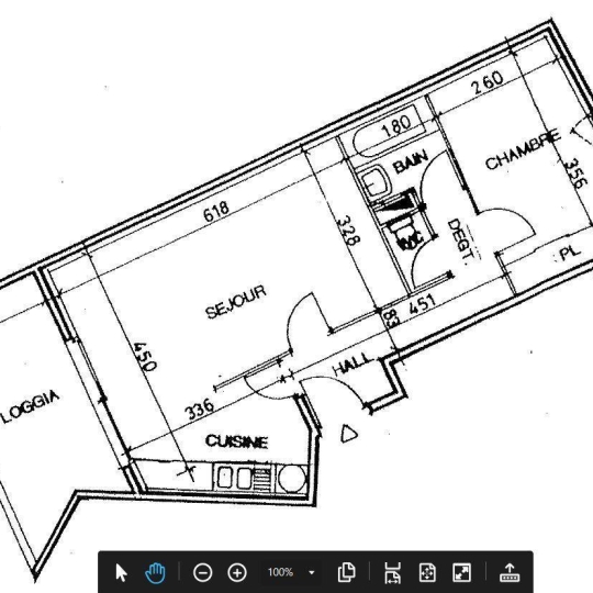  CABINET L'ANTENNE : Appartement | NIMES (30900) | 47 m2 | 640 € 