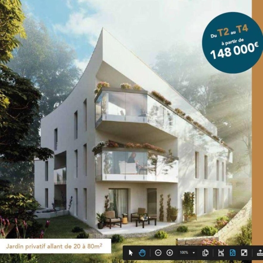  CABINET L'ANTENNE : New program | NIMES (30000) | 56 m2 | 245 000 € 