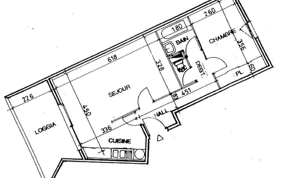 CABINET L'ANTENNE : Appartement | NIMES (30900) | 47 m2 | 640 € 